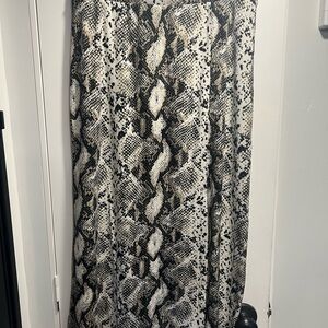 Good Luck Gem Snake Skin Skirt